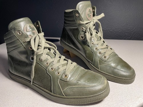 Sneakers alte gucci verde - sneakers,