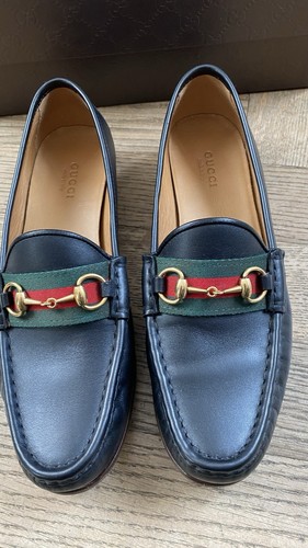Mocassino gucci horsebit nero - gucci,
