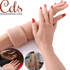 Guanto in silicone realistico