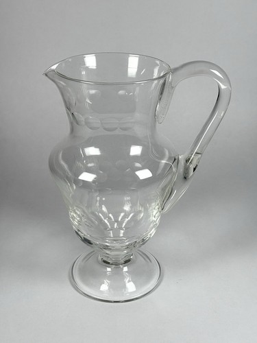 Caraffa vetro inciso - inciso, vintage