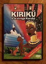 DVD Kirikù e la strega Karabà 1999 Ed Alfadedis Fuori Catalogo Raro Ottimo