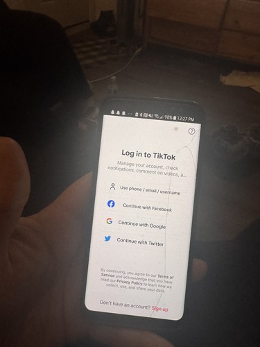 Galaxy with tik tok - galaxy, s8