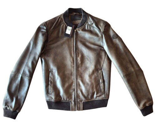 Trussardi giubbino pelle - giubbino,
