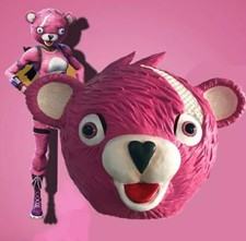 Maschera Fortnite Orso Rosa
