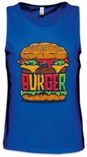 Canotta uomo hamburger