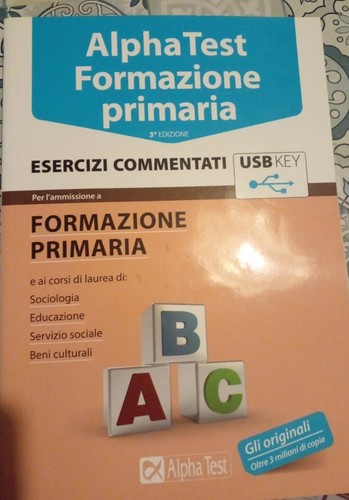 Alpha test formazione primaria - formazione,