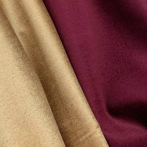 Tessuto velluto lucido cotone - lucido,