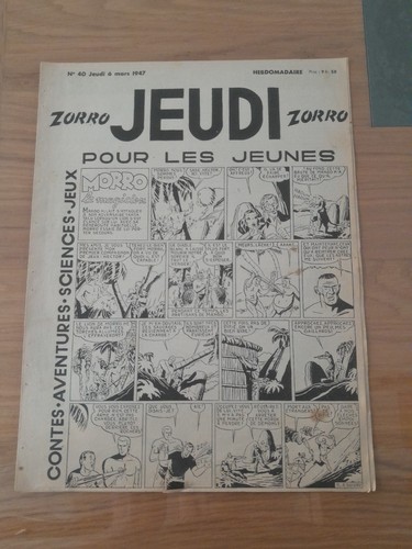 Rare zorro jeudi - zorro, n°43