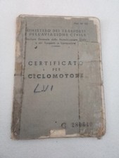 Libretto originale lambretta - libretto,