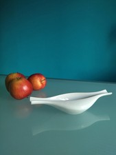 "TAPIO WIRKKALA","ROSENTHAL", piatto, vintage, porcellana bianca.