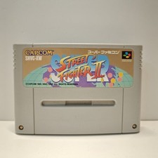 SUPER STREET FIGHTER II 2 SUPER FAMICOM SNES JAP
