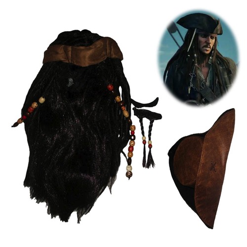 Parrucca cosplay pirati dei - parrucca,