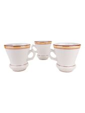 Tazze Da Cioccolata Ceramica Ginori 3 Pezzi Inizio 1900
