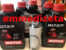 Kit Olio Cambio DSG S-Tronic 7 marce DQ500,02G Motul DCTF 5 Lt + Filtro e oring