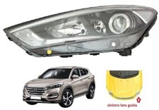 FARO FANALE PROIETTORE SX C/LUCE DIURNA A LED HYUNDAI TUCSON 2015-2018 ALOGENO