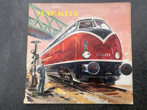 Märklin catalogo 1957 d - catalogo,