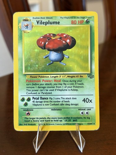 Vileplume holo rara giungla - holo,