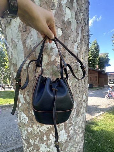 Loewe bucket ballon leather - loewe,