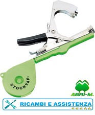 Legatrice manuale per legature orto, vigna, fiori STOCKER + 10 Nastri  + Graffe