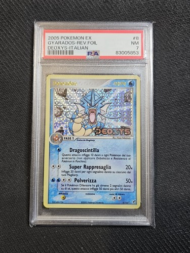 Pokemon card gyarados - gyarados, ex