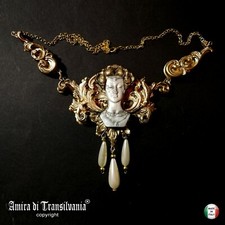 NO Gold Silver Choker Necklace