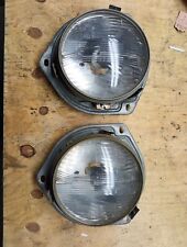 Coppia Fari Fanali Anteriori Con Supporto Siem Fiat 128 (37)