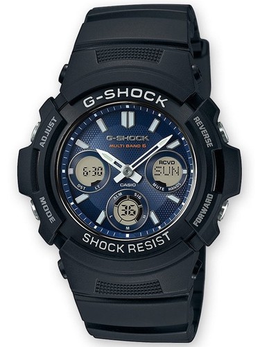 Casio awg m100sb 2aer shock - casio, g-shock