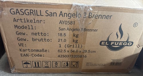Carrello per barbecue gas - barbecue, el