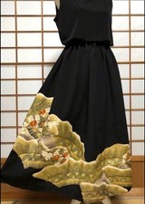 Maxi gonna kimono unica nel