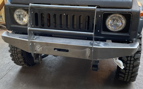 Front steel bumper - steel, suzuki