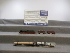 Fleischmann scala N 7891 treno merci prussiano DC analogico in confezione originale