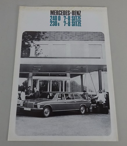 Brochure mercedes benz w114 - mercedes-benz, /8