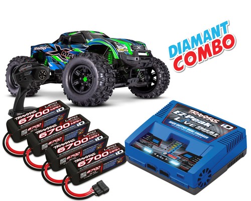 Traxxas maxx verde belted - x-maxx, 8s