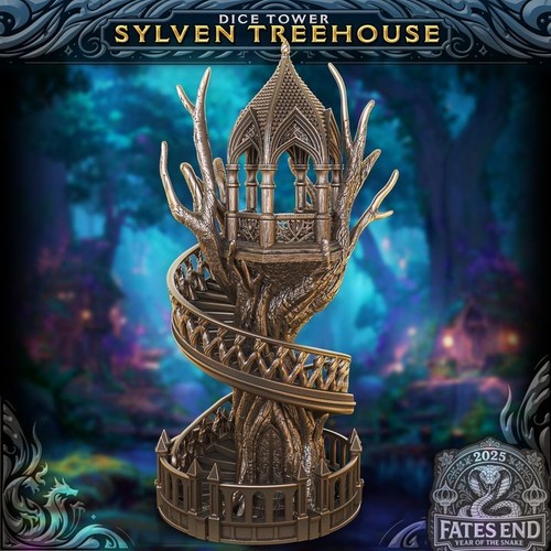 Torre dei dadi fantasy casa - fantasy,
