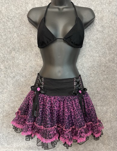 Minigonna vintage y2k tripp - y2k,