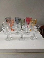 Set calici 12 pezzi in vetro