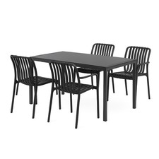 Set tavolo da giardino e 4