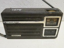 vecchia radio portatile vintage batteria non funziona PHONOLA 1070 2 band am fm