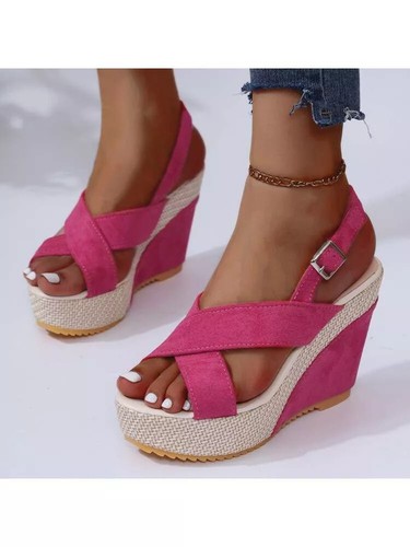 Sandali espadrilles zeppa - sandali,