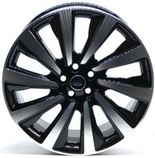 4 cerchi lega nuovi  land rover range rover vogue r23 nero diamantato lt004873