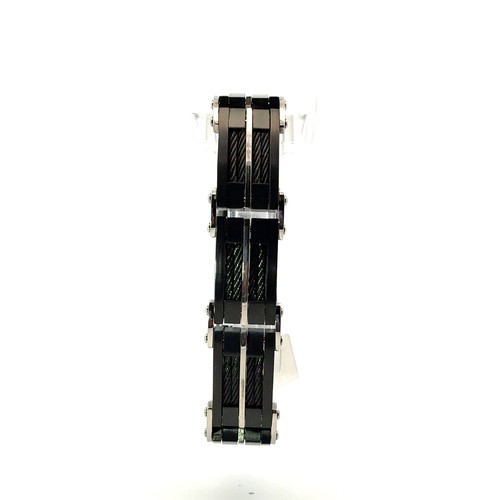 Acciaio inox bicolore nero - acciaio,