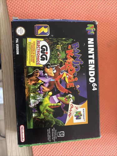 Banjo kazooie nintendo n64 - kazooie,