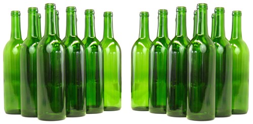 Bottiglie vino verde - bottiglie,