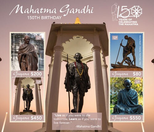 Guyana 2019 mahatma gandhi - 2019,