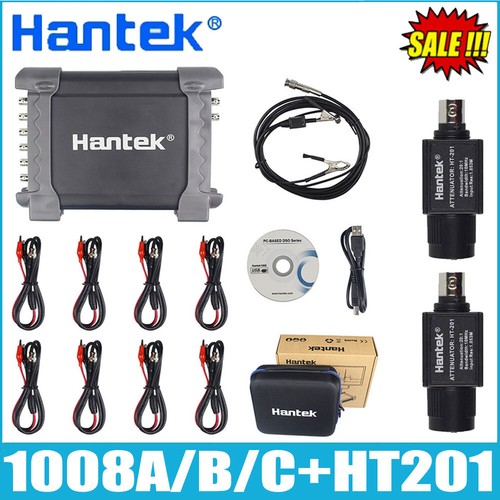 Hantek 1008a ht201 8ch - 1008a/b/c+ht201, pc