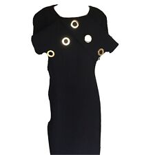 Tubino Nero Donna Con Maniche Scenografiche