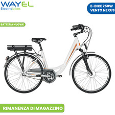 BICI ELETTRICA UNISEX WAYEL VENTO BICICLETTA CITT� A 3 MARCE PEDALATA ASSISTITA