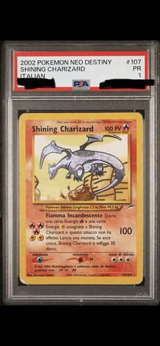 Shining charizard psa - shining,