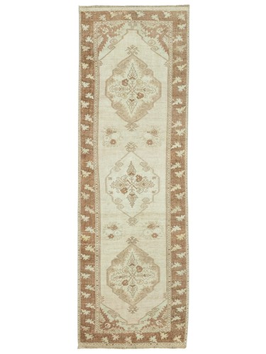 Antico runner turco vintage