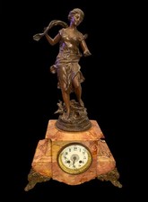 Orologio antico camino - camino, con